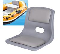 Sedile per barca da pesca con esche artificiali con schienale per canoa,