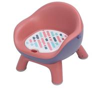 Sedile per Sedia da Pranzo, Sedia per Alimentazione per Bambini, Stimolazione Sonora 'immaginazione, Protezione Multifunzionale per il Pranzo (corallo)