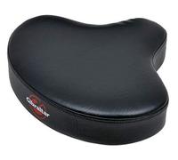 Sedile per sgabello per tamburo Gibraltar S6608M (a forma di sella, per sgabello Gibraltar 6608, sedile in vinile, resistente, diametro: 39 cm, attacco universale per tubo)