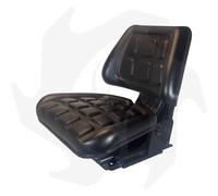 Sedile per trattore con molleggio verticale regolabile seduta comfort