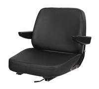 Sedile per trattore Dofanqing, accessorio per trattore, sedile ergonomico, nero, universale, per carrelli elevatori, trattori, ecc.