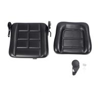 Sedile per Trattore, Sedile Ribaltabile Nero Accessori per Movimentatore Telescopico per Escavatore con Microinterruttore Adatto per Trattore, Terna per Caricatore Skid per