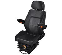 Sedile per trattore con poggiabraccio e poggiatesta