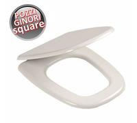 Sedile per vaso WC Square Pozzi Ginori - coprisedile compatibile ERCOS PONSI