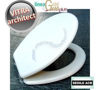 Sedile per wc ARCHITECT Vitra anima in legno - ACB linea GOLD