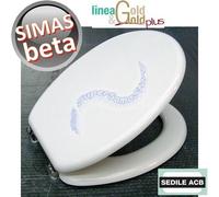 Sedile per wc BETA Simas - ACB Ercos linea GOLD