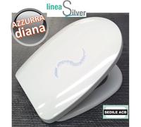 Sedile per wc DIANA Azzurra ceramiche in termoindurente - ACB Ercos