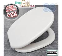 Sedile per wc EGG Pozzi Ginori - ACB Ercos linea Gold