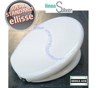 Sedile per wc ELLISSE Ideal Standard in termoindurente - ACB Ercos