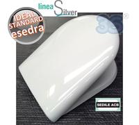 Sedile per wc ESEDRA Ideal Standard in termoindurente avvolgente - ACB Ercos Sil