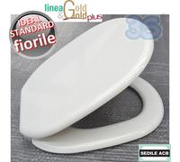 Sedile per wc FIORILE lato parete curvo Ideal Standard - ACB Ercos linea Gold