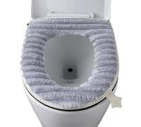 Sedile per WC imbottito - comodo rivestimento per il bagno, morbido cuscino per sedile del water | Cuscino per WC caldo, comodo coprisedile invernale, protezione per sedile della stanza