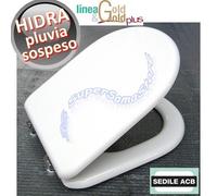 Sedile per wc PLUVIA sospeso Hidra - marca ACB linea GOLD