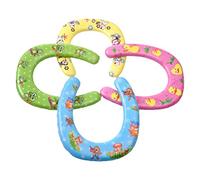 Sedile per Wc Ragazzo Ragazza Imbottito in PVC con Maniglie, 4 Pezzi | Allenamento Bagno e Casa, Adatto a Seduta Bambino e Cerchio WC Colore Casuale