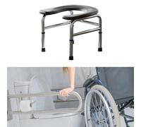 Sedile per WC regolabile in altezza, comodo sedile da comodino, sgabello per WC
