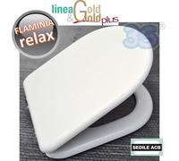 Ercos Sedile WC RELAX Flaminia - Anima in legno - Linea GOLD
