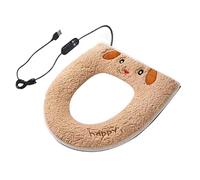 Sedile per WC riscaldato | Timer regolabile alimentato da USB morbido,Fodere per WC per bagno | Per la casa Hotel Appartamento Dormitorio Fattoria Camping-Car