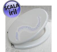 NUOVO SEDILE WC SCALA IRIL IDEAL STANDARD COPERCHIO MARCA ACB ERCOS SMART ITALY