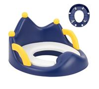 Sedile per WC, sedile per WC per bambini,Comodo sedile per bambini antiscivolo con maniglie | Sedile per vasino con schienale, portatile impermeabile per ragazzi, ragazze