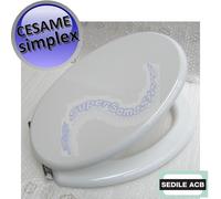 Sedile per wc SIMPLEX Cesame non originale - ACB Ercos