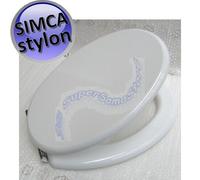 Sedile per wc STYLON Eos Simca non originale - ACB Ercos