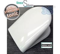 ERCOS Sedile Compatibile con Tonic di Ideal Standard Prodotto Non Originale - Marca ACB Linea Silver