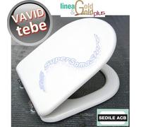 Sedile per wc VAVID Tebe - marca ACB linea GOLD