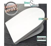 Sedile per wc ZERO 55 Catalano in termoindurente avvolgente - ACB Ercos