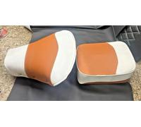 Sedile Piaggio Bianco Tan Adatto per Vespa 125 150 VNA VNB VBB VBA VLA Sprint...