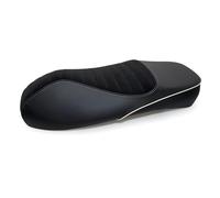 SELLA NERA SEDILE IN PELLE BORDO BIANCO ORIGINALE PER PIAGGIO VESPA GTS 125 300