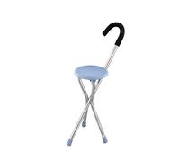 Sedile Pieghevole In Canna Comoda Maniglia Sedia Con Stampella Antiscivolo Alta