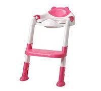 Sedile pieghevole per vasino per bambini con vasino per bambini con scaletta regolabile Sedili per vasino orinatoio portatile per bambini-B3_ (con cuscino)