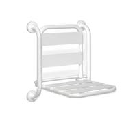 SEDILE RIBALTABILE CON SCHIENALE Bianco