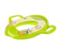 Sedile Riduttore per Wc Bambini in Pvc Verde, Antiscivolo