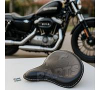 Sedile singolo Indian Chief Scout Harley moto d'epoca in pelle marrone