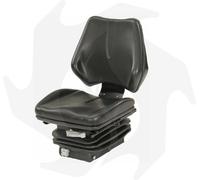 Sedile small molleggio meccanico in sky nero