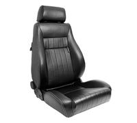 Sedile Sportivo Oldtimer Retro Similpelle Argentati Cuciture Regolab. Schienale