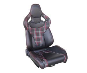 Sedile sportivo reclinabile Simoni Racing Jackie eco-pelle leva a destra