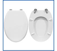 Sedile tavoletta copri vaso per wc water copriwater in legno Universale bianco