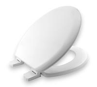 Sedile tavoletta per WC in legno laccato banco con cerniere in resina