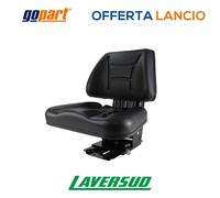 Sedile trattore con molleggio meccanico verticale in PVC Gopart TS21000GP