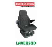 Sedile Trattore Top - OMOLOGATO - Molleggio Meccanico + Braccioli Poggiatesta