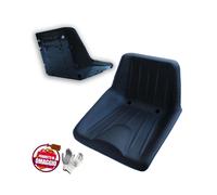 Sedile Seat 1 tipo E in poliuretano autopellante nero