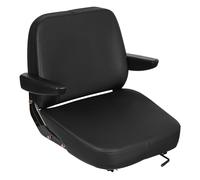 Sedile universale per trattore con bracciolo, sedile per trattori, tosaerba, carrello elevatore, escavatore