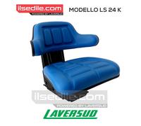 Sedile Universale per Trattore con Molleggio Meccanico Blu ilsedile.com LS24K