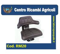 SEDILE UNIVERSALE PER TRATTORE CON MOLLEGGIO + PIASTRA MONTAGGIO