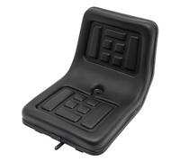 Sedile universale per trattore con schienale - Sedile per trattori, tosaerba, carrelli elevatori ed escavatori, design ergonomico 44,5 x 35,5 x 33,5 cm