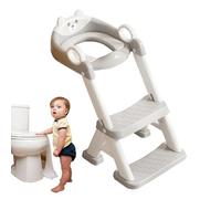 Sedile vasino per bagno per bagno,sedile del bambino per il water, di addestramento con sedile vasino ad altezza regolabile a gradini, Strumenti per bambini con allenatore per bambini per bambi