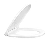 Sedile WC A Forma Di U/V/O Coperchio WC Con Cerniera Regolabile Sedile WC Montato Top Con Due Set Di Accessori (V Bianco) (V Bianco) (V Bianco)