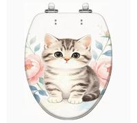 Sedile WC A9 universale, adatto per bagni standard. | Il sedile per WC A9 presenta un design universale, adatto ai WC standard e all'uso quotidiano nei bagni domestici.